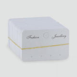 4 Hole Earring Card - Pack of 100