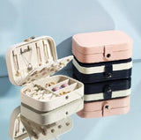3Style Unique Purple Jewelry Box Portable Travel Storage Box