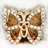 Butterfly Knot Slide Charms Keeper for Mesh Bracelets