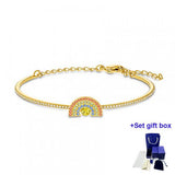 High Jewelry Sparkling DC Bracelet Gift Box