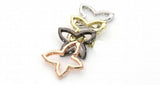 3pcs CZ Micro Pave Butterfly Hook Clasp