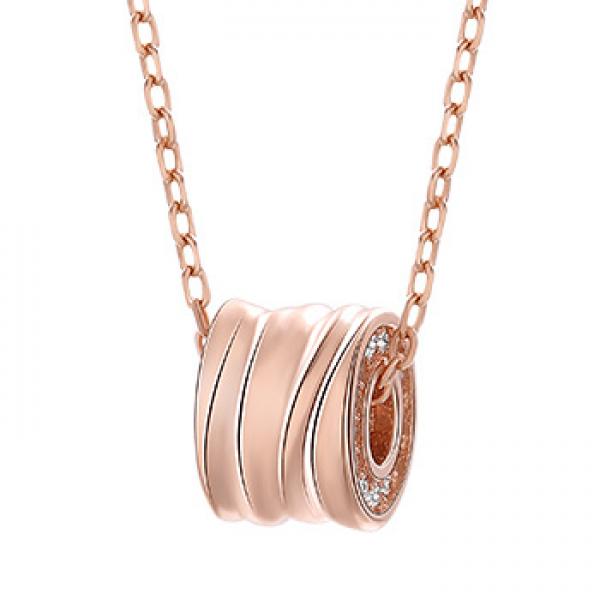 S925 Silver Necklace Female Texture Small Waist Personality Clavicle Chain