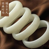 Natural Afghan Jade Women's Bracelet Craft 59-64mm
