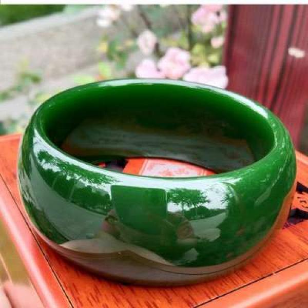 Zheru Jade Green 54-64mm Bracelet Princess Gift
