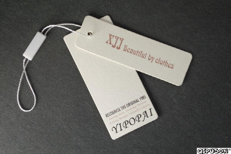 Garment Hangtag Clothing Labels Sticker Business Cards Paper Tags