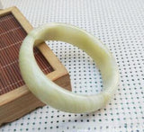 Natural Pattern Round Bangles Hand-Carved Bracelet