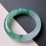 Natural Burmese Emerald Light Flower Bracelet for Mothers