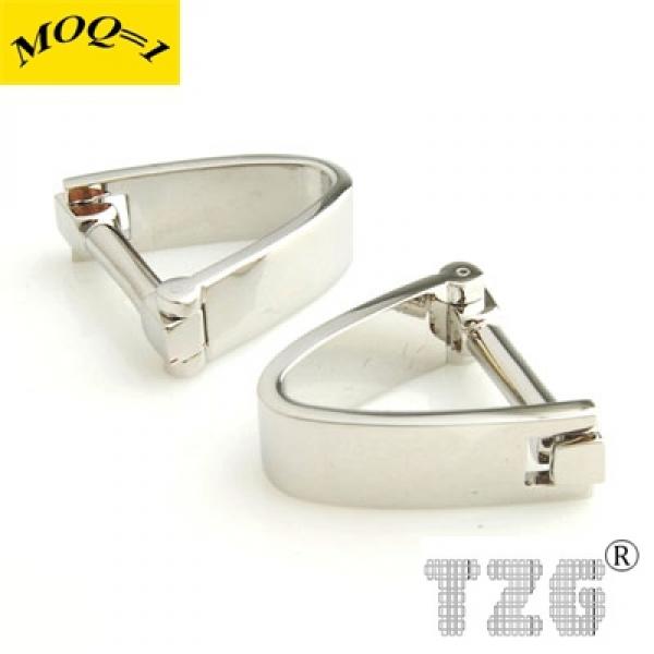 Siver U Shape Cufflink Cuff Link 1 Pair Promotion