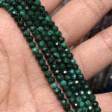 Fengbaowu Malachite Heishi Faceted Loose Bead for Jewelry Making