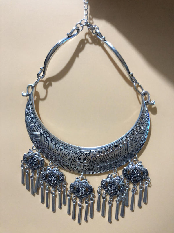 Ethnic Bohemian Performance Lady Hmong Necklaces
