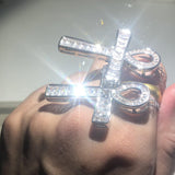 925 Silver Cross Pendant Necklace