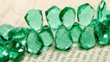 5pc AA Green Quartz Faceted Loose Beads 10*13mm DIY Jewelry Making Nature