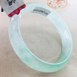 Natural Green Jadeite Bracelet Elegant Gift A Class A Certificate