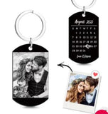 Custom Photo Pendant Necklace for Men - Family Memory Gift
