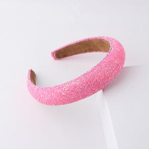 Personality Hair Light Small Bib Beads Headband Women's Headdress