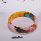 Zheru Natural Colorful Cloud Princess Jewelry 54-64mm