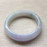Natural Burmese Jadeite Light Purple Bracelet 54-64mm
