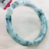 Zheru Jadeite Bracelet Spotted Two-tone 54-62mm Female Princess Jade Bracelet