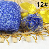 1pcs Flower Stocking Gold/Silver Silk Accessories DIY Nylon Flower Material
