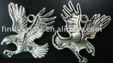 Set of 50 Tibetan Silver Eagle Pendants for Jewelry Making