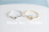 Mini Star Rings Silver Rose Gold-color