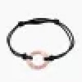 Personalized Engraved Aluminum Leather Bracelet