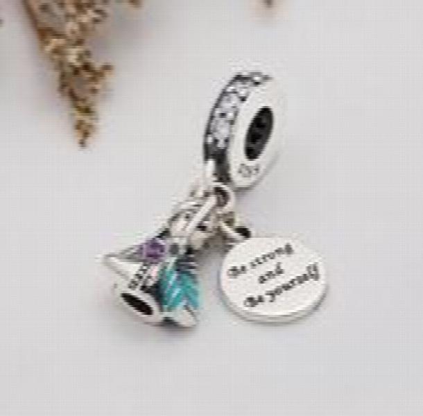 Silver Charms for Bracelet Bangle Necklace DIY Women Jewelry