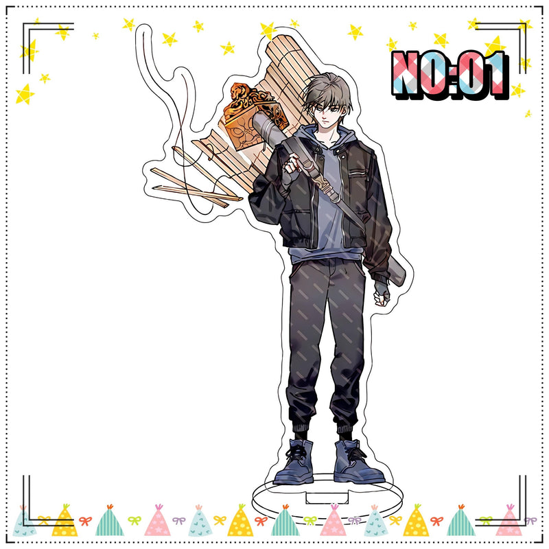 The Lost Tomb Anime Figure Stand Acrylic Room Decoration Couple Display