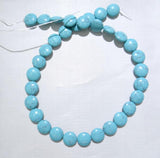12mm Turquoise Quartz Tiger Eye Round Bead Pendant for DIY Jewelry Making