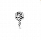 925 Silver Four-leaf Clover Charms for Bracelets