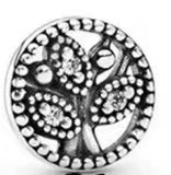 Red Hearts Star Family Tree Small 925 Silver Jewelry For Necklace