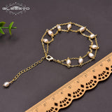 Freshwater Pearl Adjustable Bracelet for Women's Wedding Jewelry