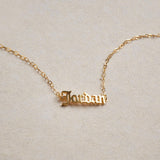 Personalized Name Bracelet Gothic Stainless Steel Jewelry