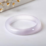 Zheru Natural Agate Chalcedony Bracelet 54mm-64mm