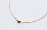 925 Sterling Silver Heart Love Anklet Bracelet GTLS746