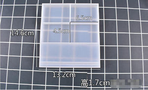 Heart Photo Frame Resin Craft Mold