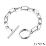 Love Heart Chain Bracelet Charms Women's Engagement