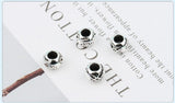 925 Silver Flower Leaf Beads Sterling Silver Jewelry Beads