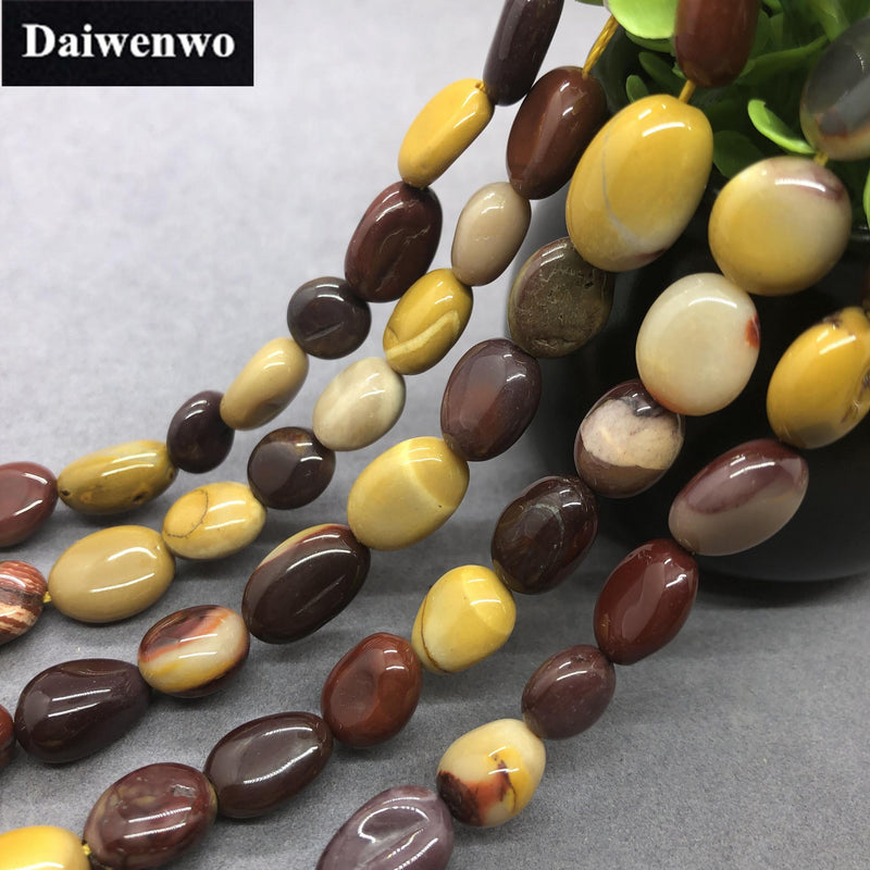 Moukaite Beads Natural Loose Stone Irregular Gravel DIY