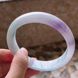 Burmese Jadeite Light Purple Bracelet Princess Jewelry
