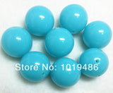 Neon Chunky Acrylic Round Beads 100pcs/lot 20mm for DIY Jewelry