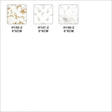 100pcs 6*6 cm Colorful Jewelry Display Cards