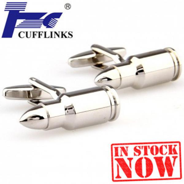 Bullet Cufflink Cuff Link 2 Pairs Set Promo