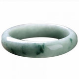 Zheru Jewelry Natural Myanmar Jade Light Flower Bracelet Princess Jewelry