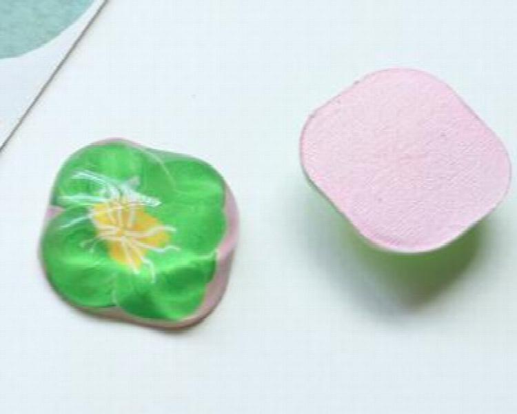 Resin Square Beads Charms 10pcs/lot DIY Jewelry Making Finding Accessories