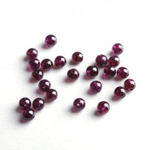 130Pcs/Lot Natural Garnet Loose Beads DIY Jewelry Making