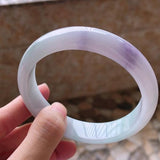 Burmese Jadeite Light Purple Bracelet Princess Jewelry