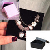 Flower Charm Large Hole Beads DIY Bracelet For Women