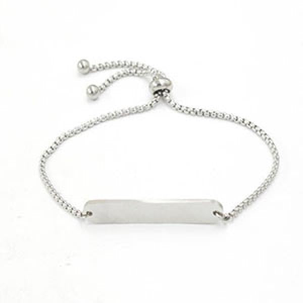 10pcs 316L Stainless Steel Mirror Polish Bar Bracelet DIY Chain Bracelets
