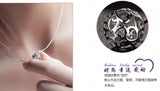 925 Silver Ball Necklace Pendant for Women